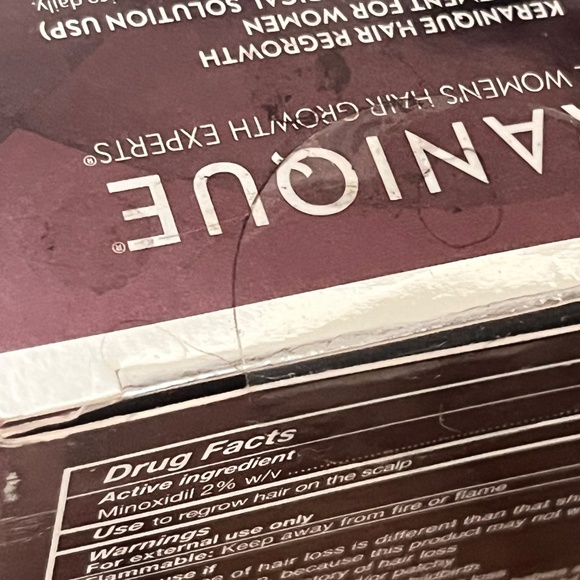 Keranique Hair Regrowth Treatment for Women 2% Minoxidil | 2 month supply - Picture 4 of 9